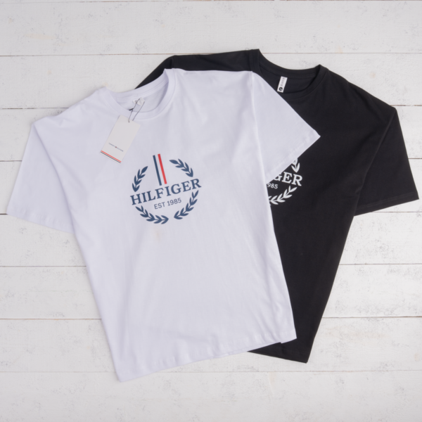 تيشرت hilfiger قطن صافي تيشرت hilfiger قطن صافي