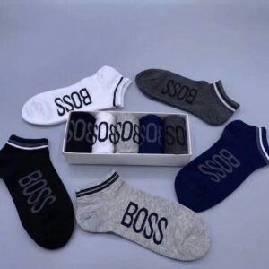 طقم 6 شرابات boss قطن ليكرا